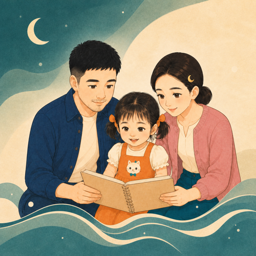 爸爸妈妈陪孩子读书
